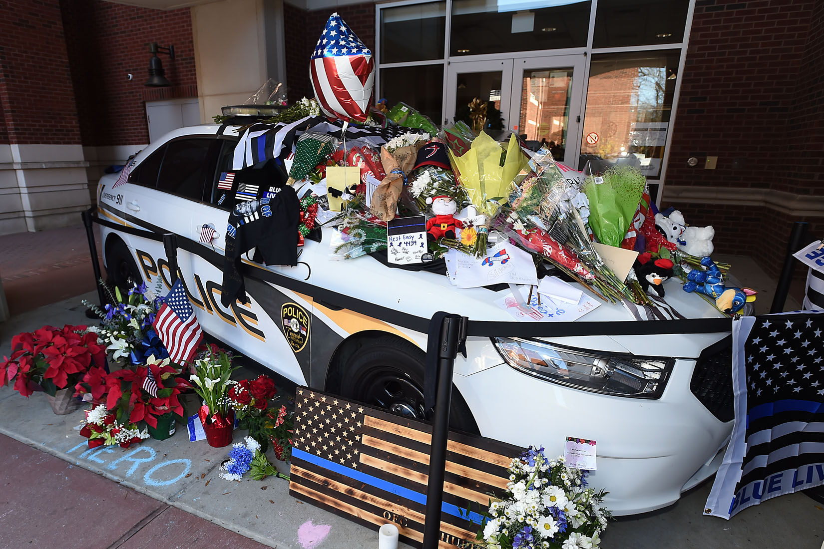 Processional for fallen Concord Police Officer Jason Shuping